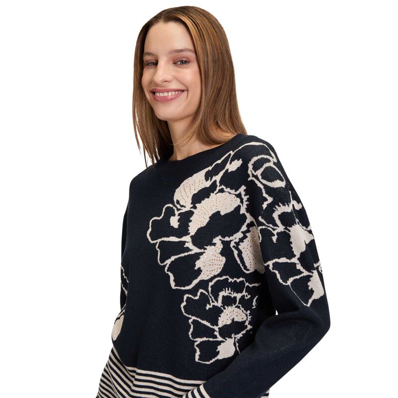 Betty Barclay Patch Dark Blue Jersey image number 2